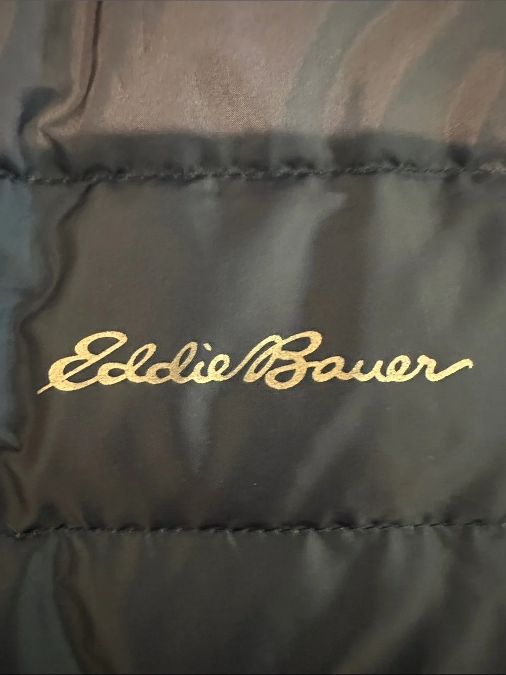 Eddie Bauer Boys' Navy Blue Hooded Puffer Jacket